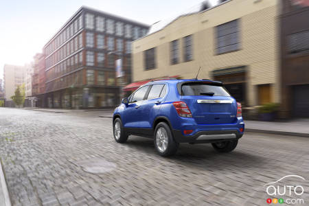 Chevrolet Trax, trois quarts arrière